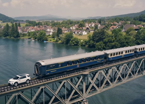 Land Rover Discovery Sport Tows 100 Tonne Train